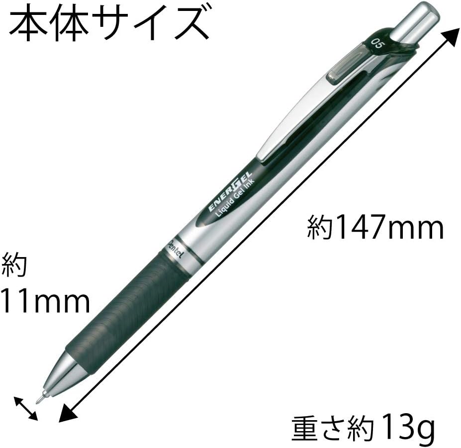 3 шт., японская гелевая ручка  – обзор и цена Pentel Pen Energel