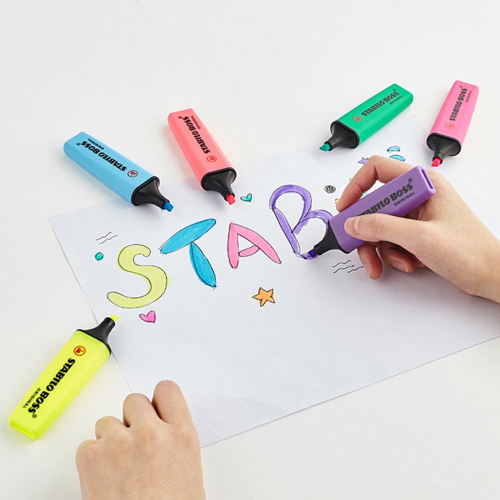1 шт., немецкий маркер Stabilo – обзор и цена Stabilo Marker Boss