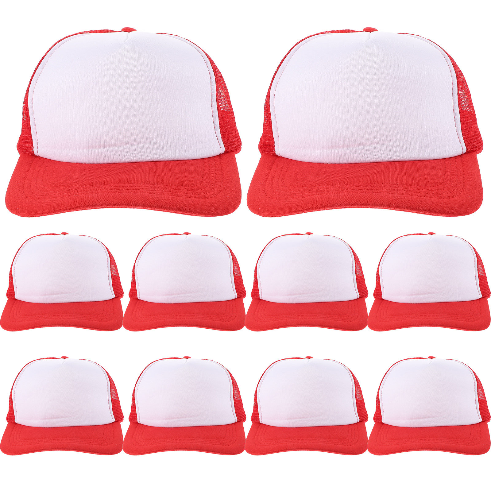 10 шт. пустых бейсболок с сетч – обзор и цена Hat Sublimation Blank