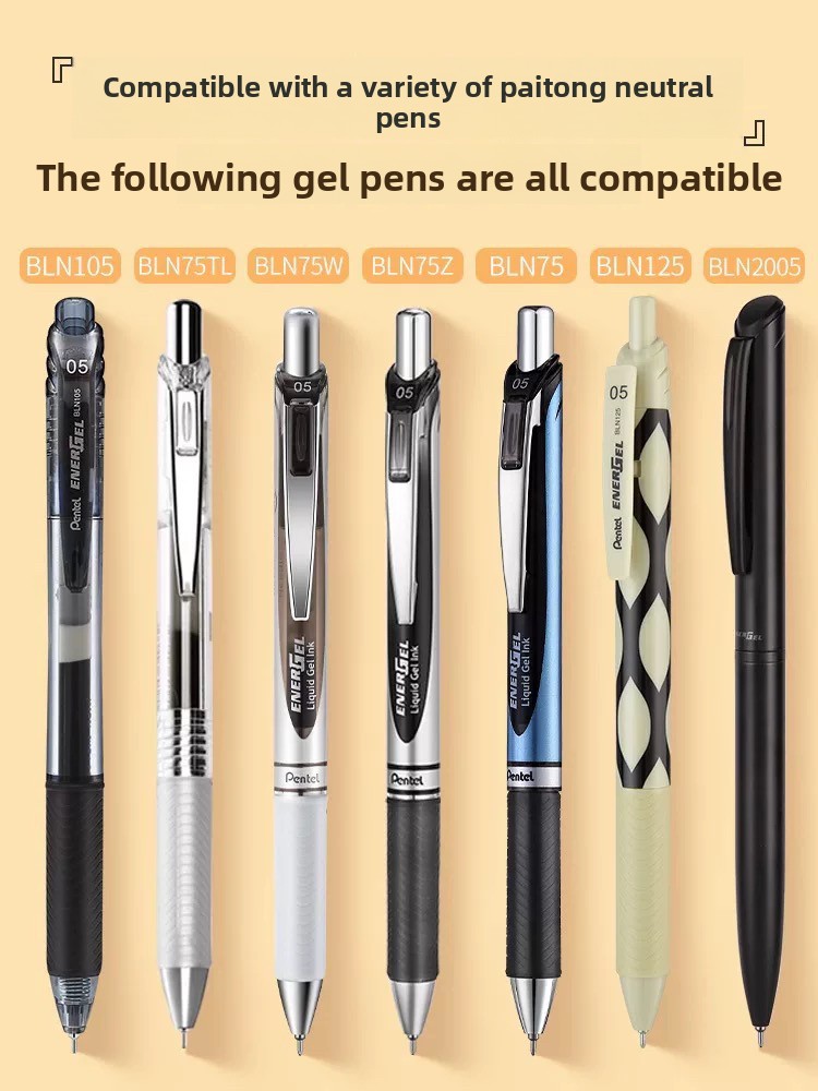 Набор стержней для гелевой руч – обзор и цена Pentel Pen Energel