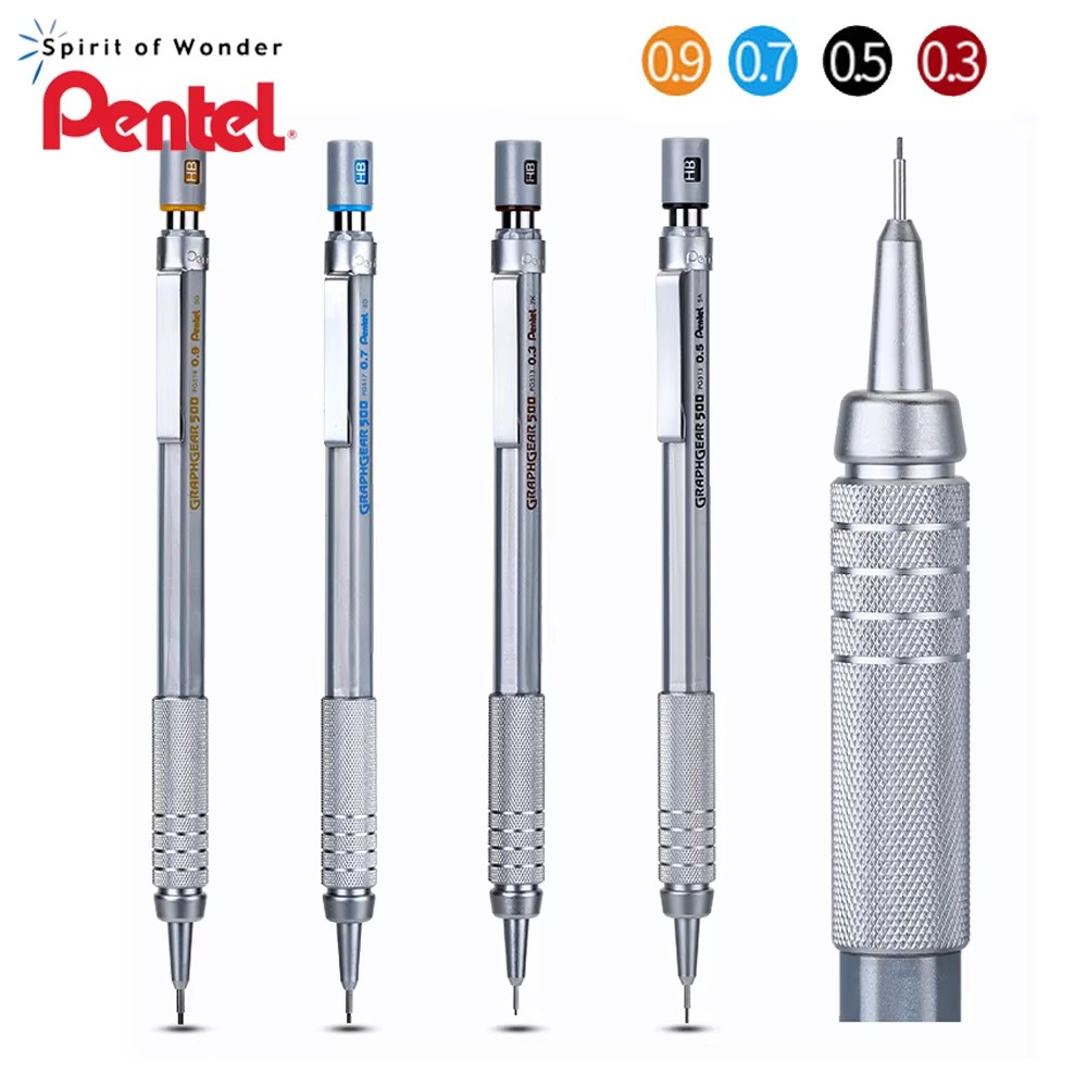 1 шт. механический карандаш Pe – обзор и цена Pentel Pen Graphgear